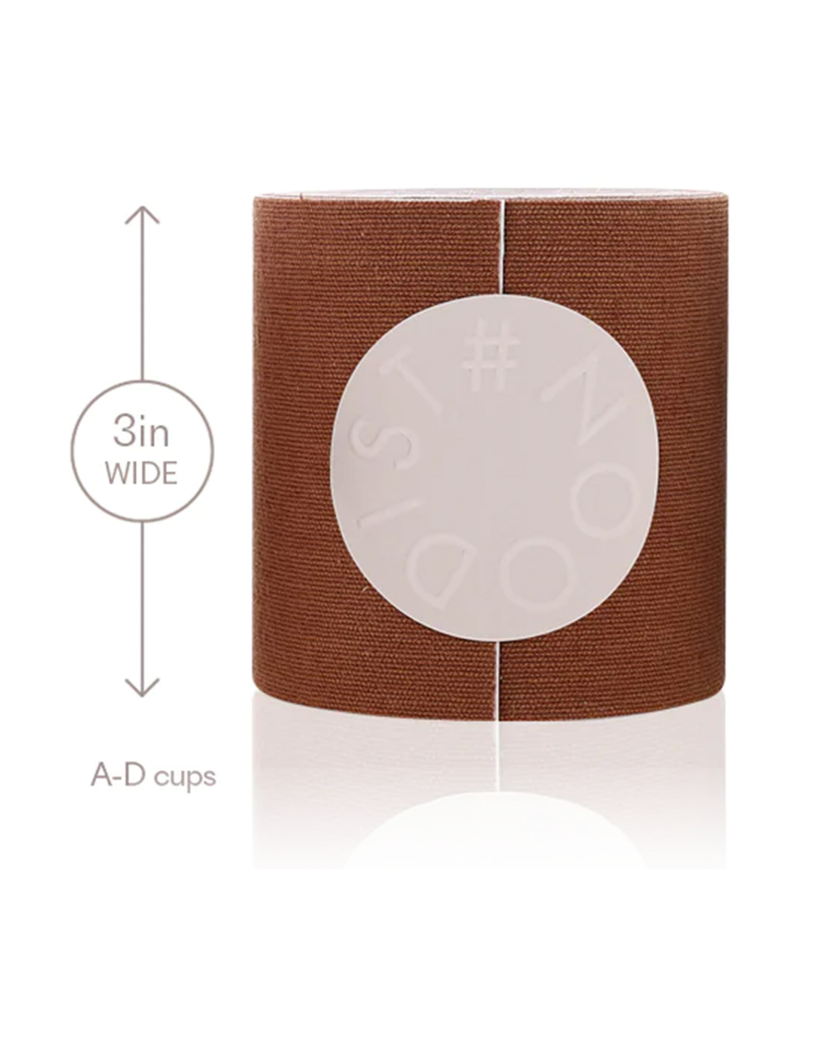 Shape Tape Adhesive Breast Tape shown front-facing against a light gray background – No. 7 Bronze – view 6 of 17