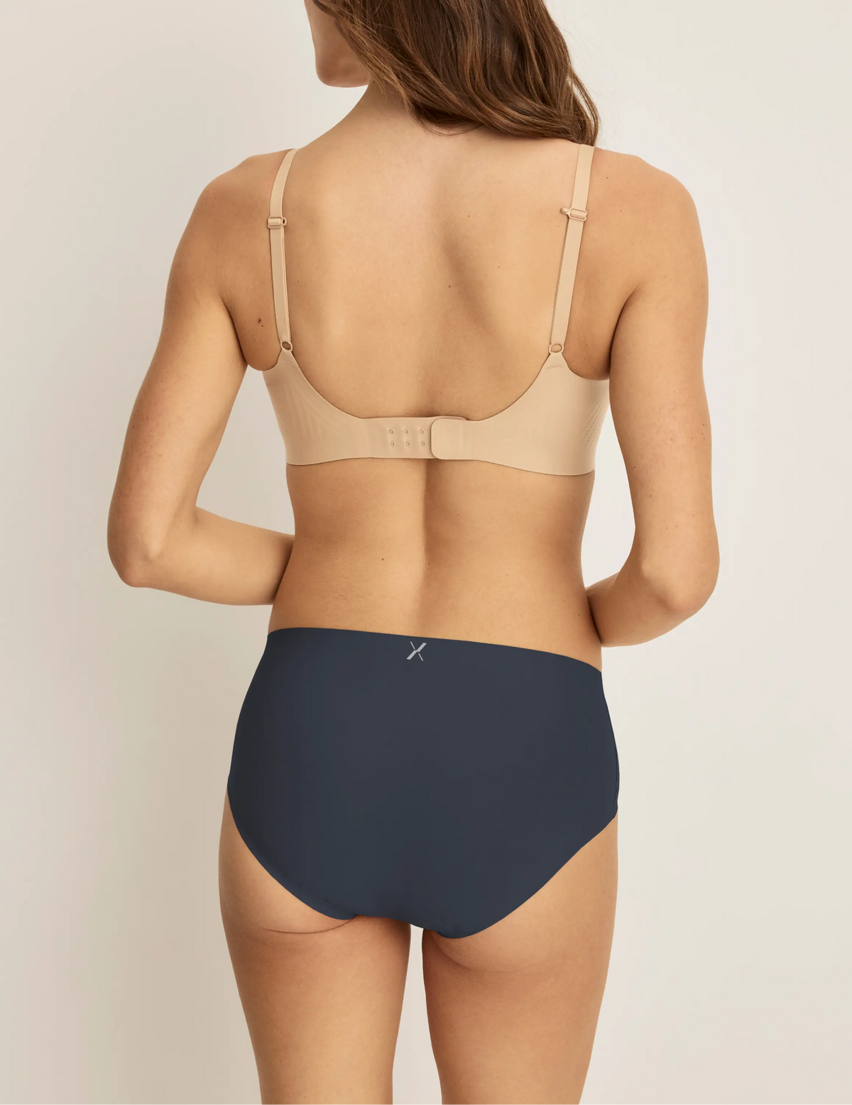 Light Leakproof No-Show Boyshort 3-Pack – Twilight Navy/Damask/Pink Party – view 7 of 10