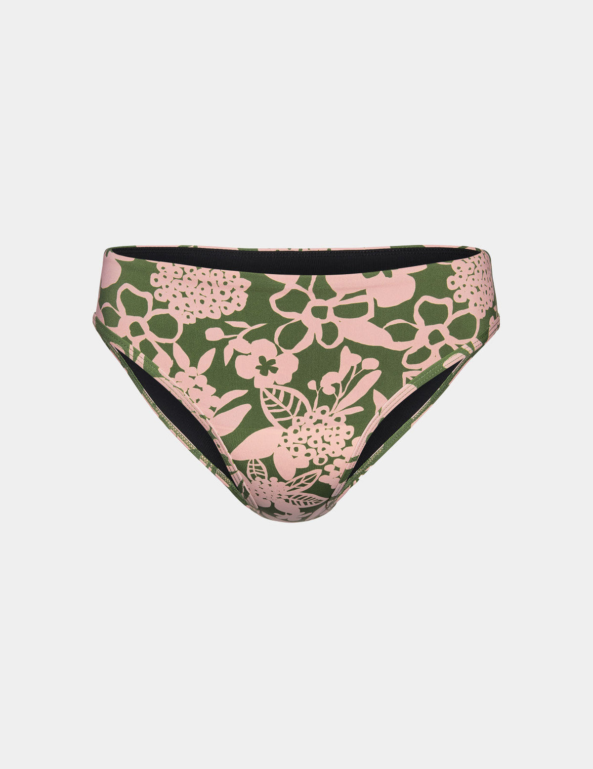 Teen Period Swim Bikini Bottom shown front-facing against a light gray background – Tropical Punch – view 9 of 60