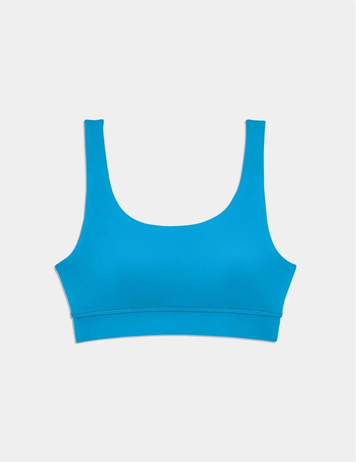 Teen Double Scoop Bikini Top shown front-facing against a light gray background – Marina – view 6 of 62