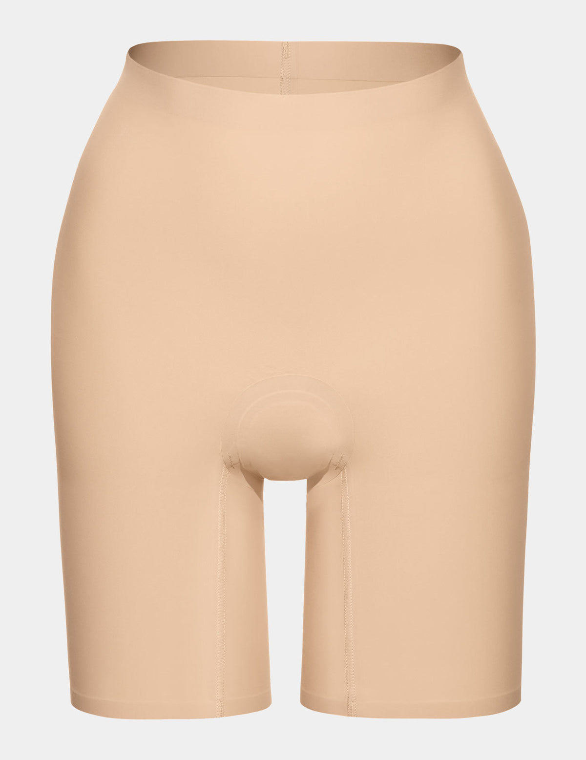Leakproof Contour Thigh Saver® 6” shown front-facing against a light gray background – Warm Sand – view 2 of 19