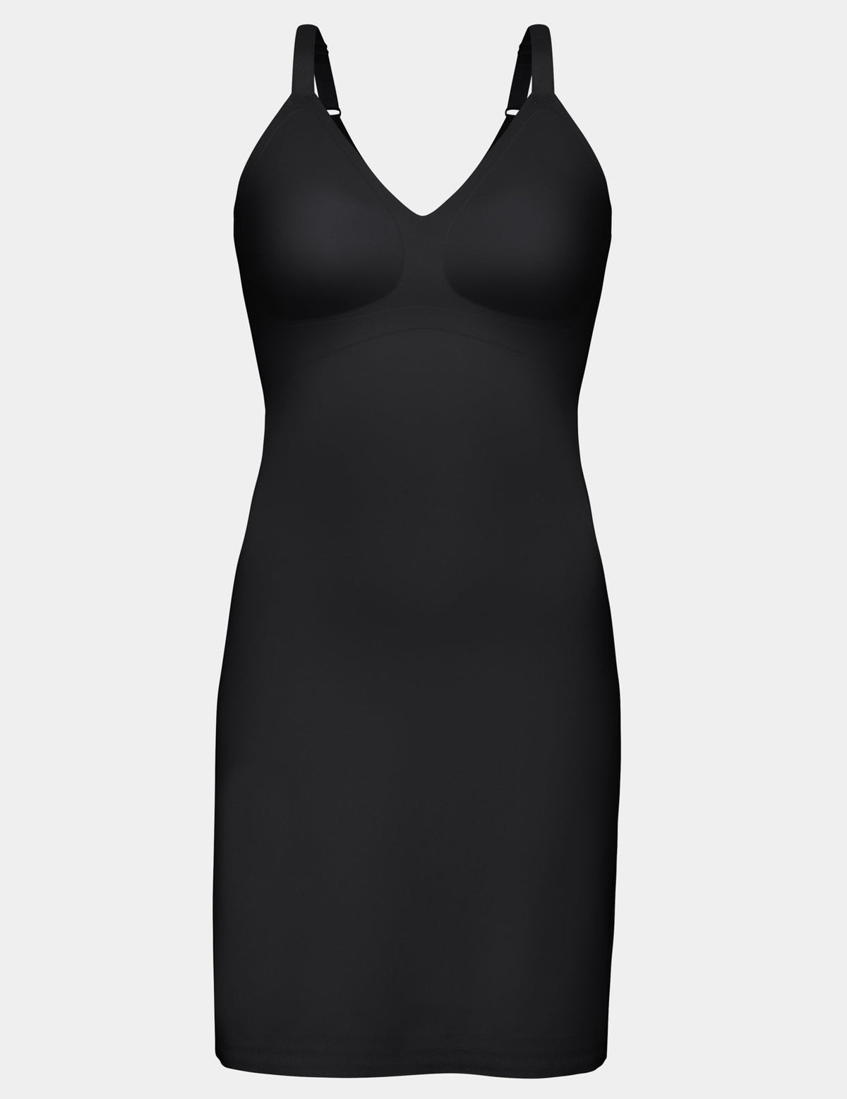 LuxeLift Slip shown front-facing against a light gray background – Black – view 4 of 15