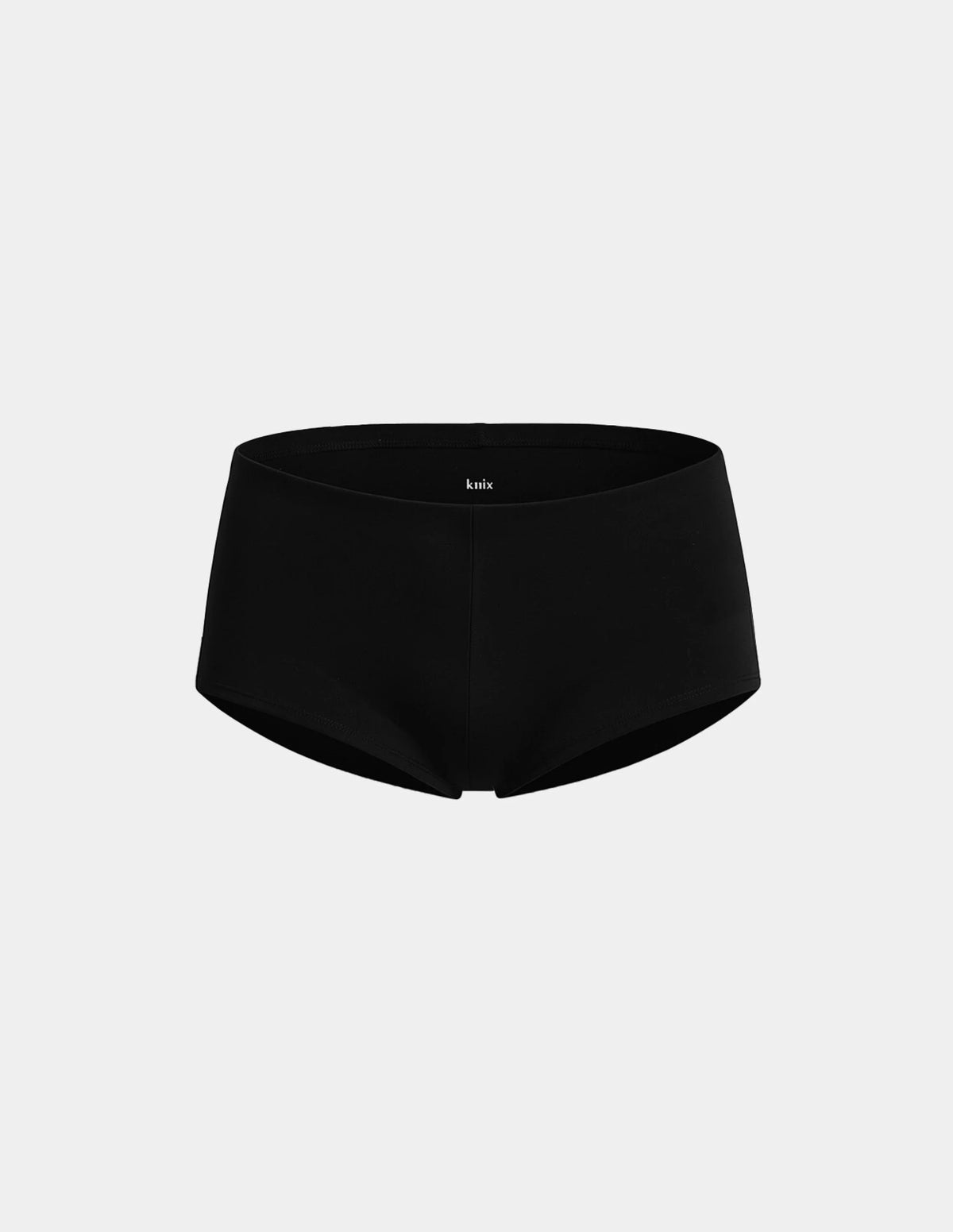 Sculpt Cheeky Low Rise Swim Bottom shown front-facing against a light gray background – Black – view 3 of 12