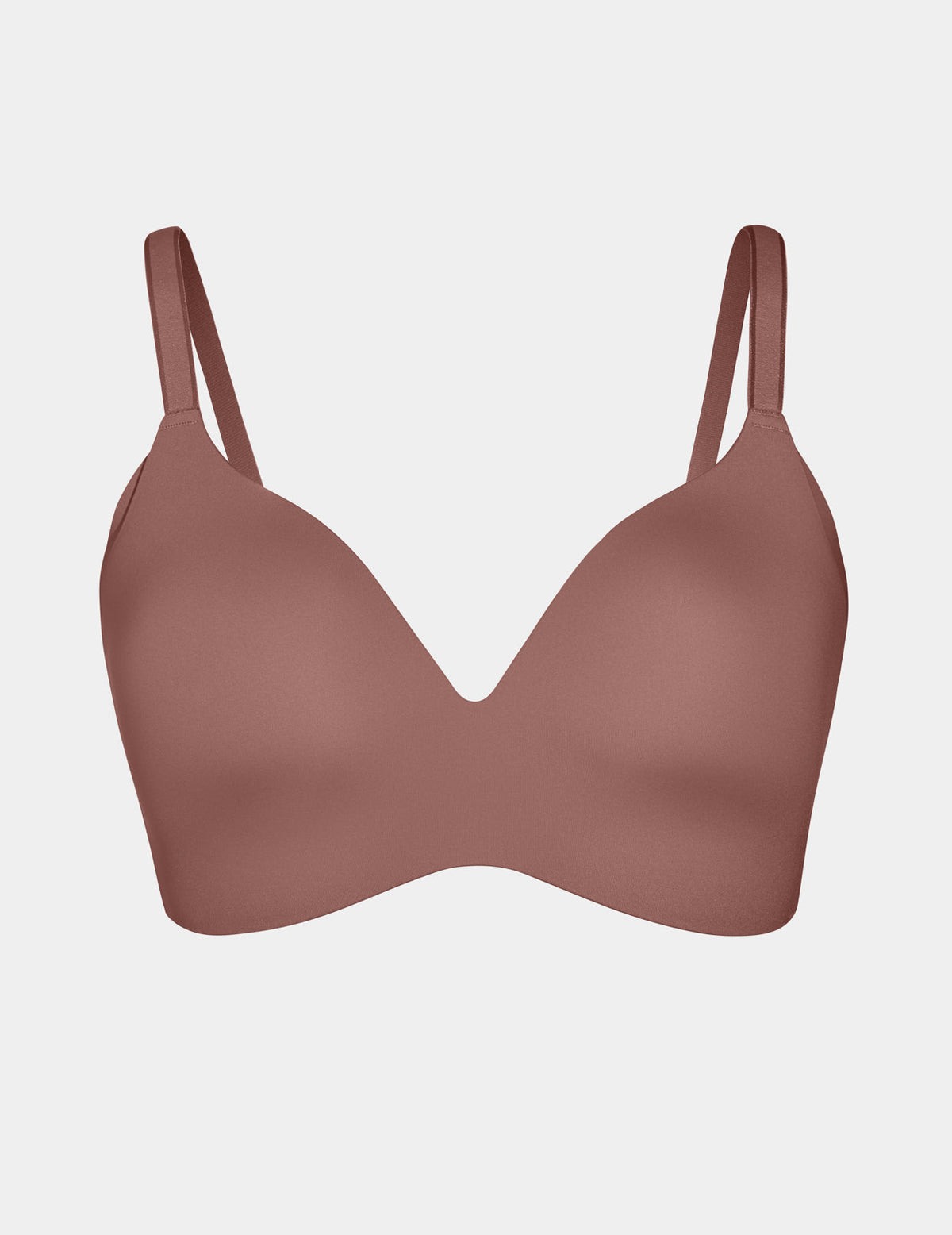 View of WingWoman Contour Bra shown front-facing against a light gray background – Sola – view 7 of 26