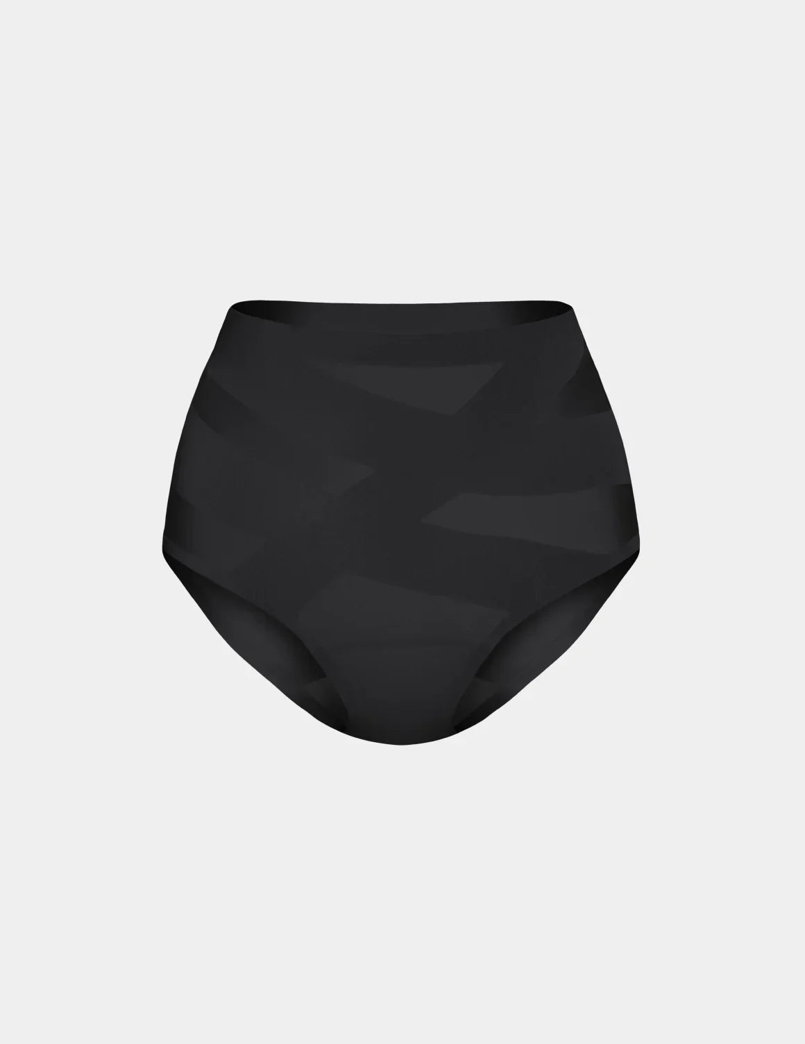 Leakproof CoreLove High Rise shown front-facing against a light gray background – Black – view 2 of 8
