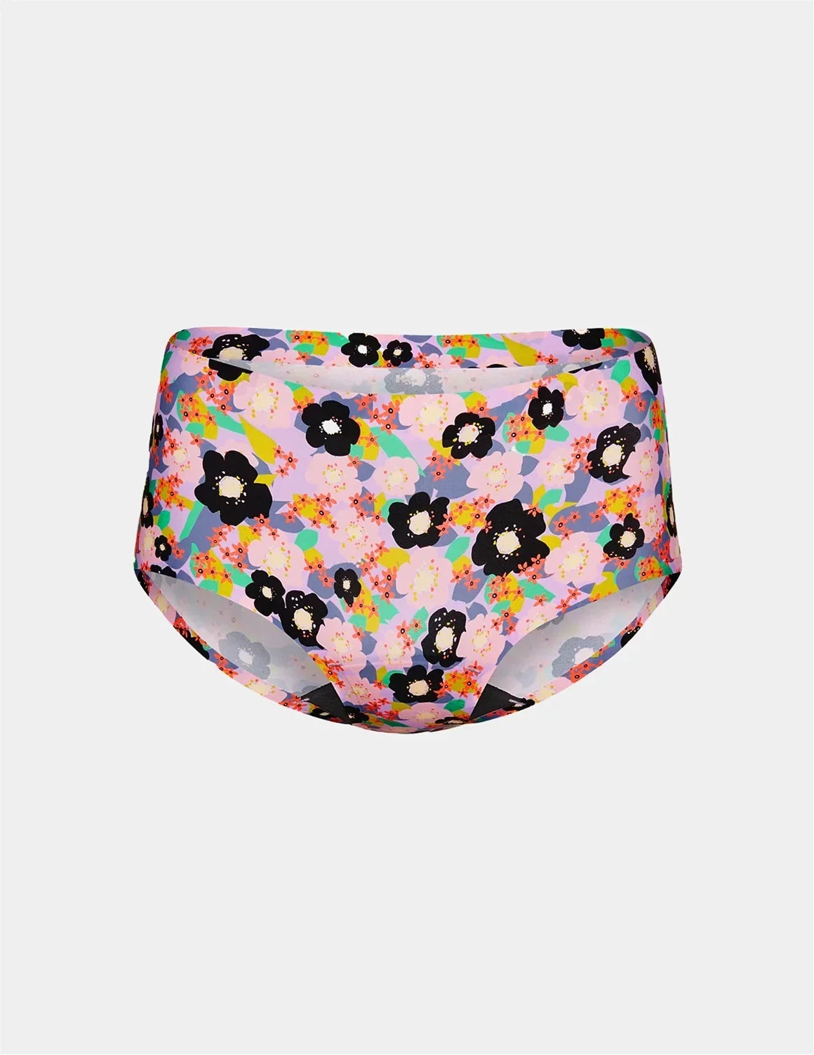 Teen Light Leakproof No-Show Boyshort shown front-facing against a light gray background – Electric Orchid – view 11 of 93
