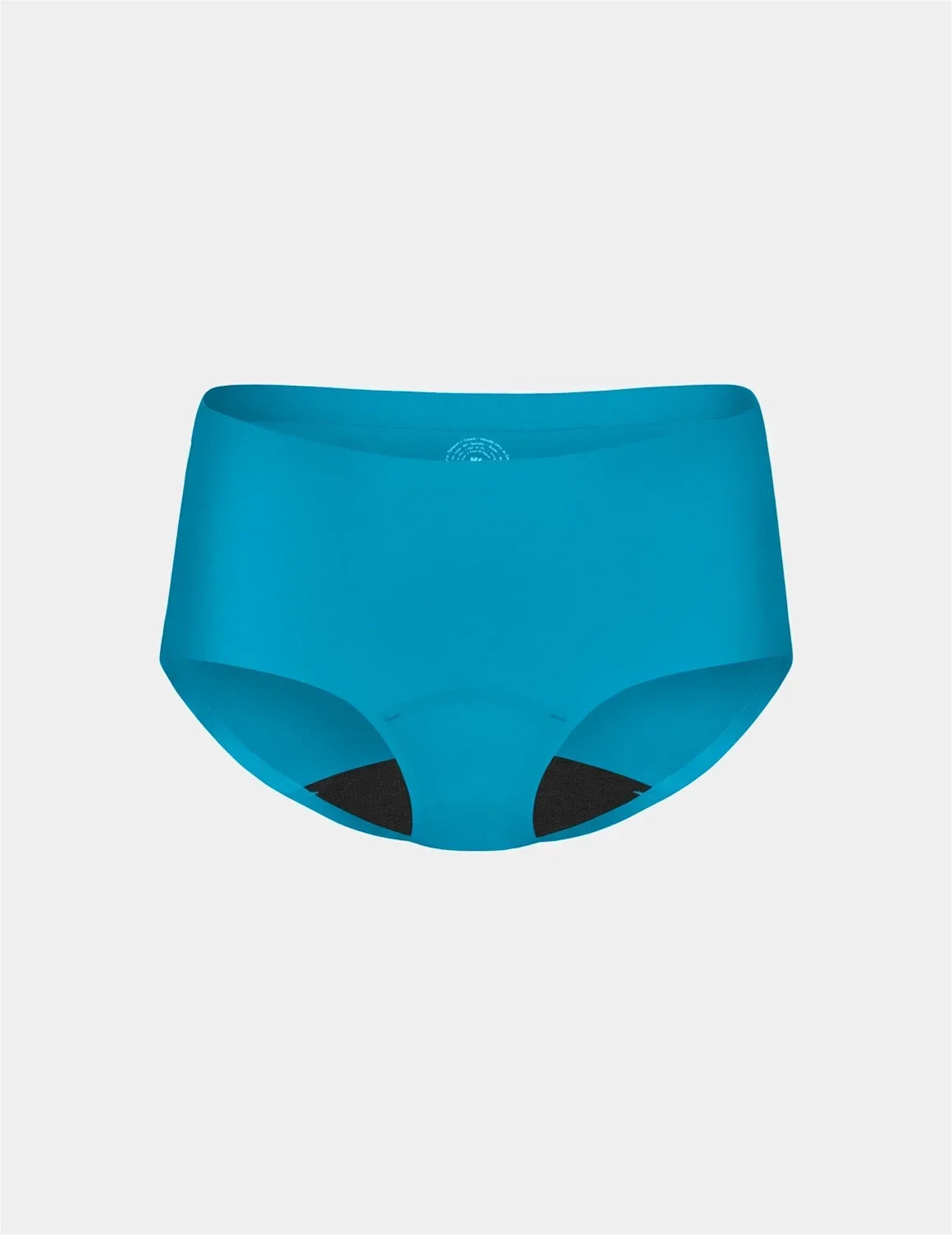 Teen Light Leakproof No-Show Boyshort shown front-facing against a light gray background – Marina – view 12 of 93