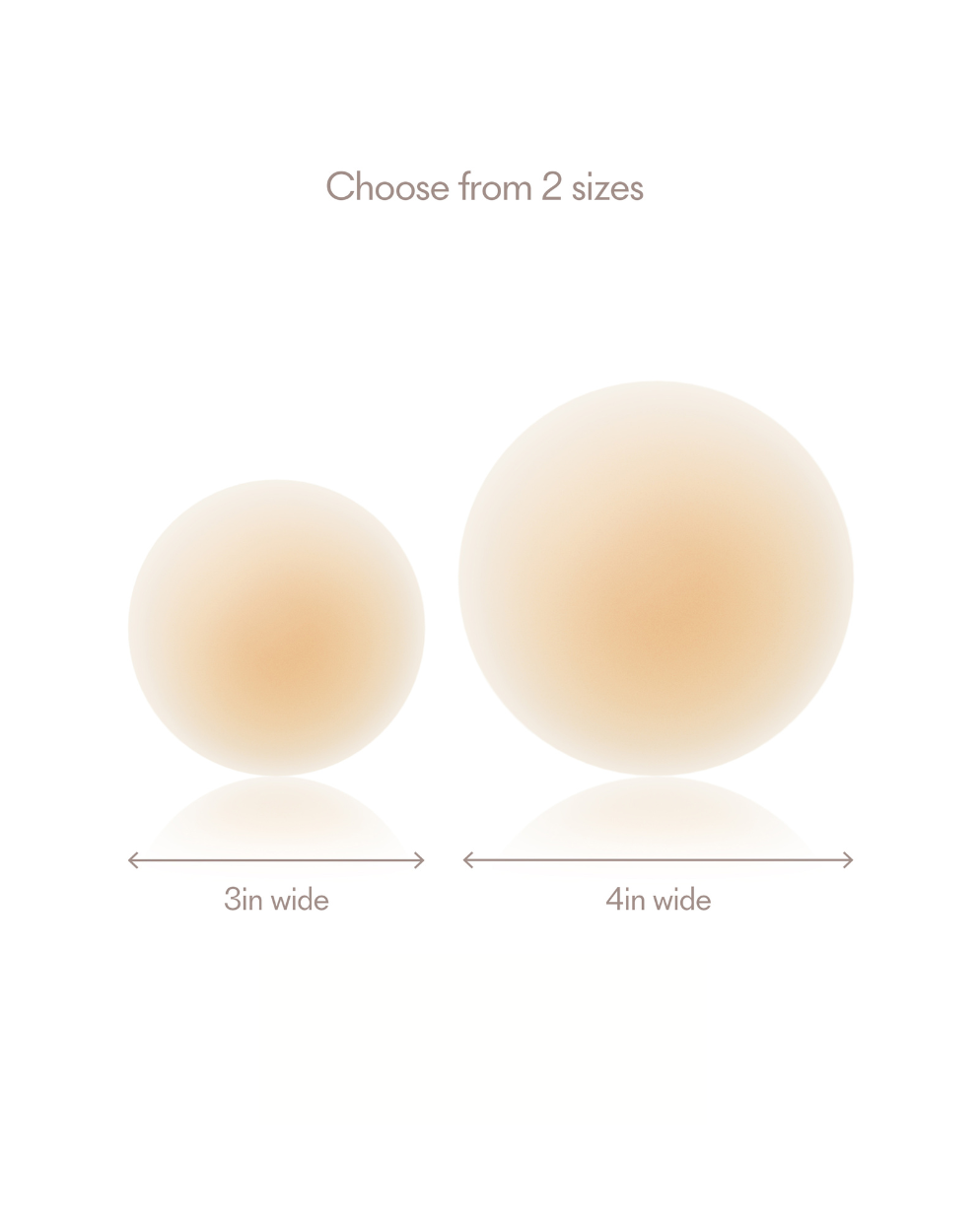 Choose from 2 size, 3inch wide or 4inch wide – No. 3 Buff – view 7 of 15