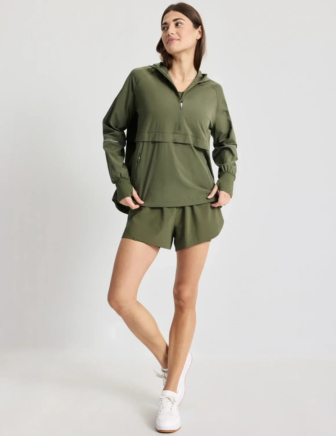 Pursuit Training Jacket – Olive – view 2 of 22
