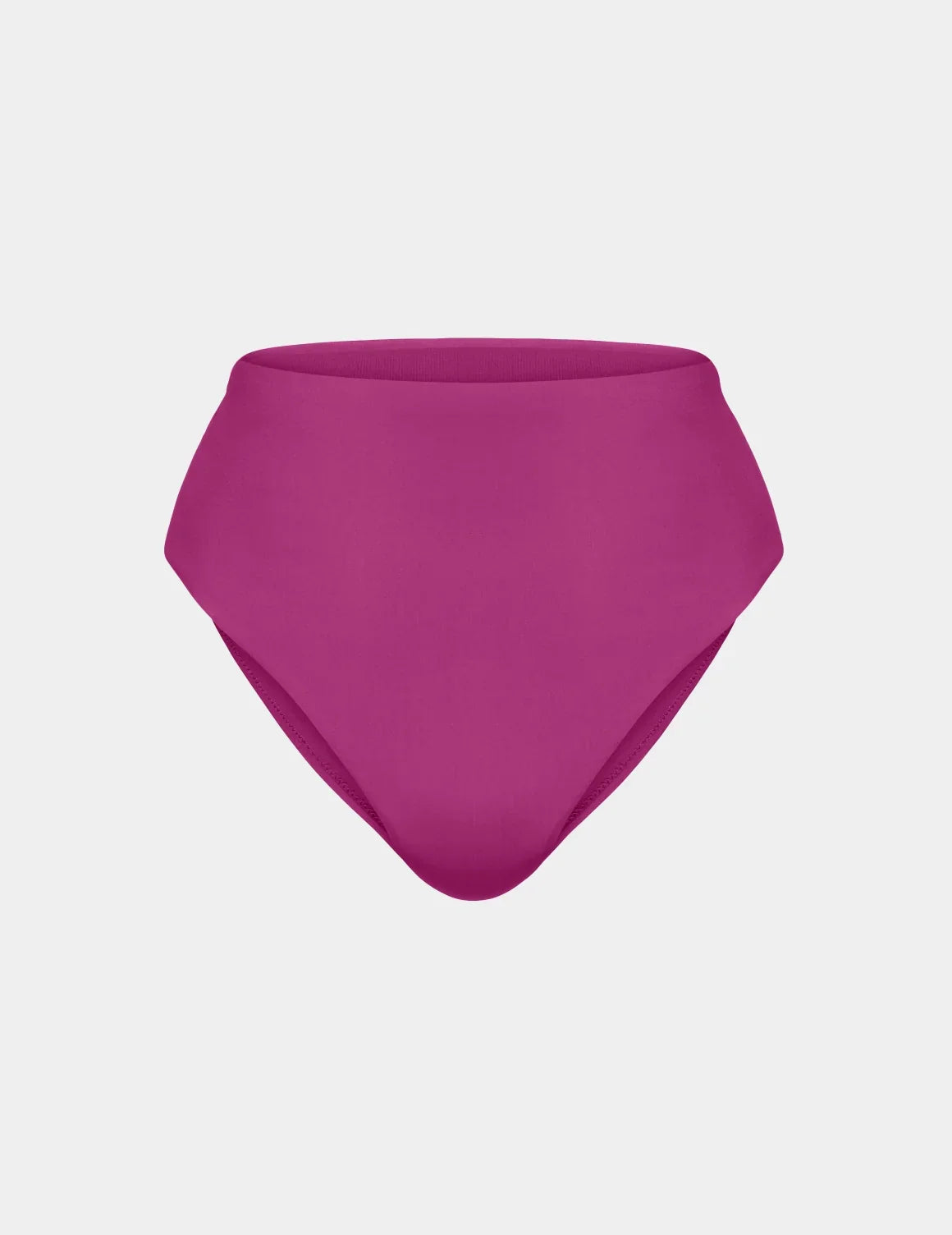 Sculpt High Rise Bikini Swim Bottom shown front-facing against a light gray background – Deep Orchid – view 5 of 36