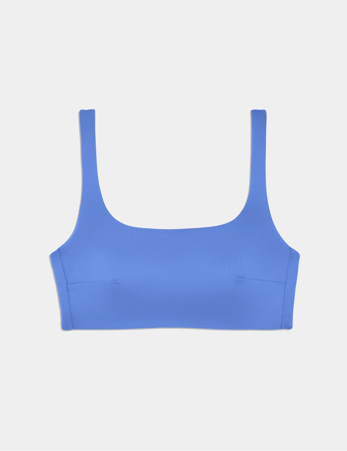 Teen Square Neck Scoop Bikini Top shown front-facing against a light gray background – Wave Pool – view 6 of 28