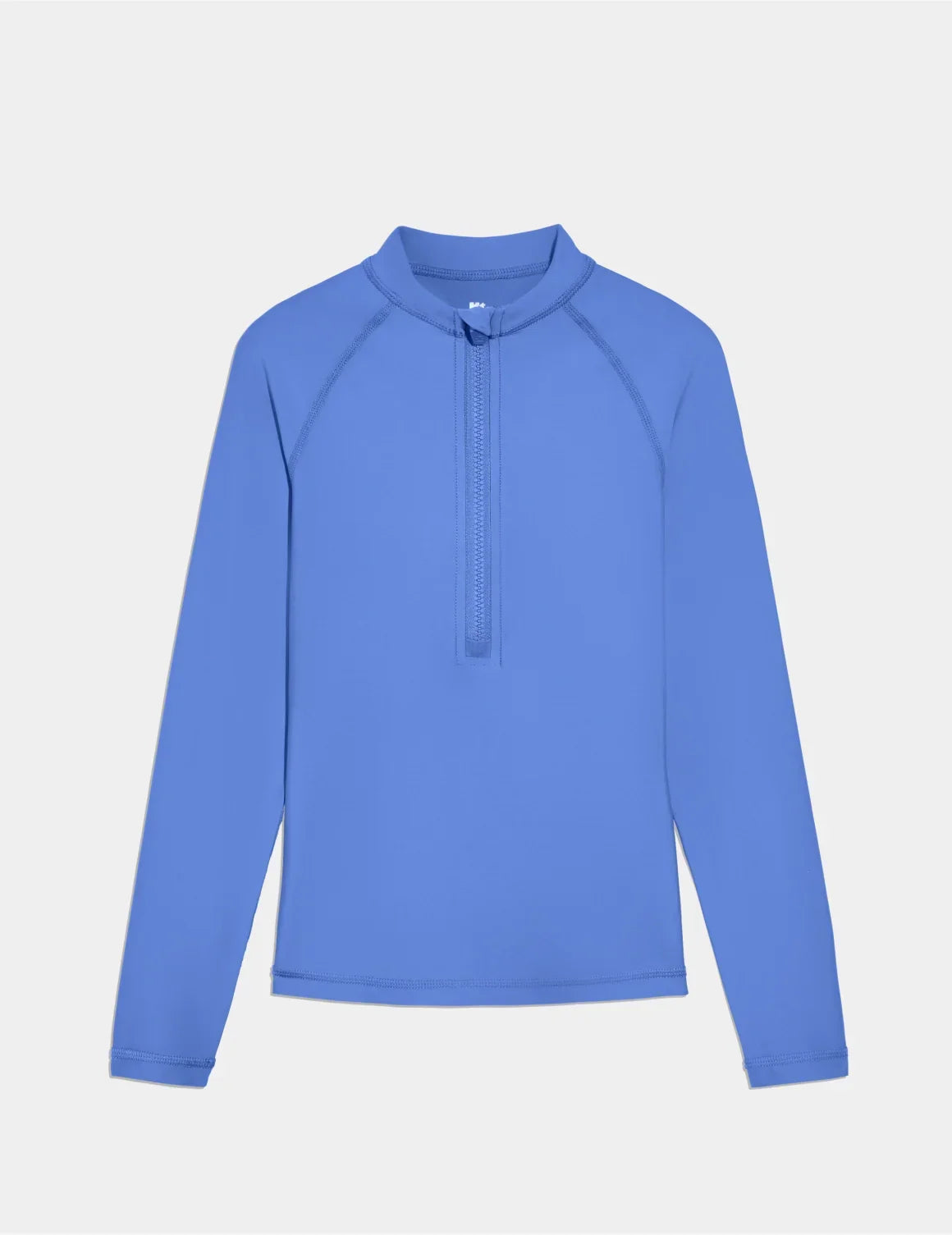 Teen Sunny Skies Rash Guard shown front-facing against a light gray background – Wave Pool – view 4 of 10