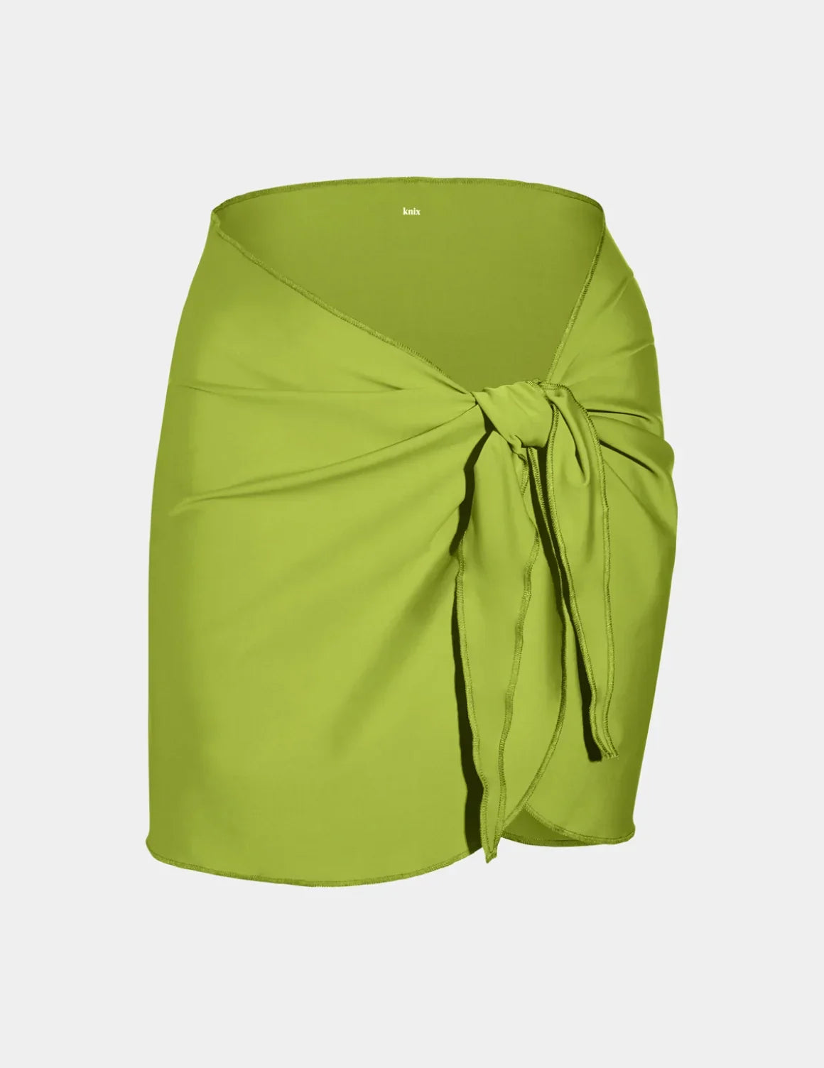 Sarong shown front-facing against a light gray background – Chartreuse – view 10 of 34