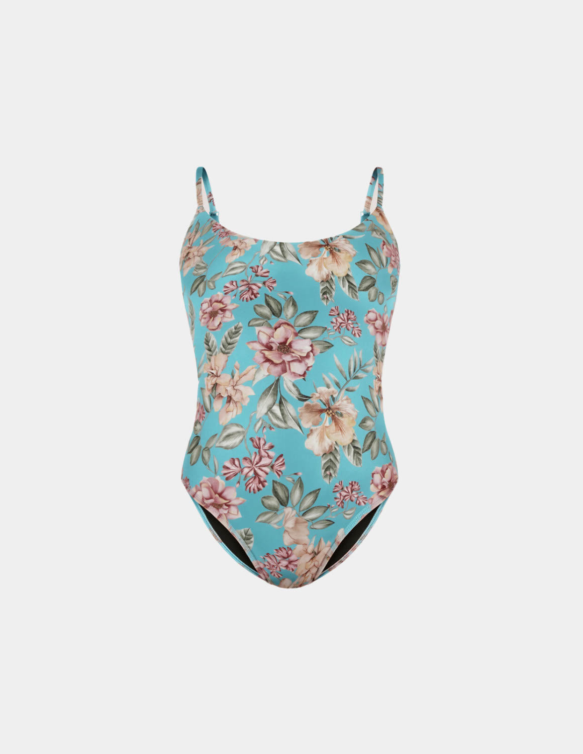 Leakproof Sculpt Classic One Piece Swimsuit shown front-facing against a light gray background – Lotus – view 6 of 22