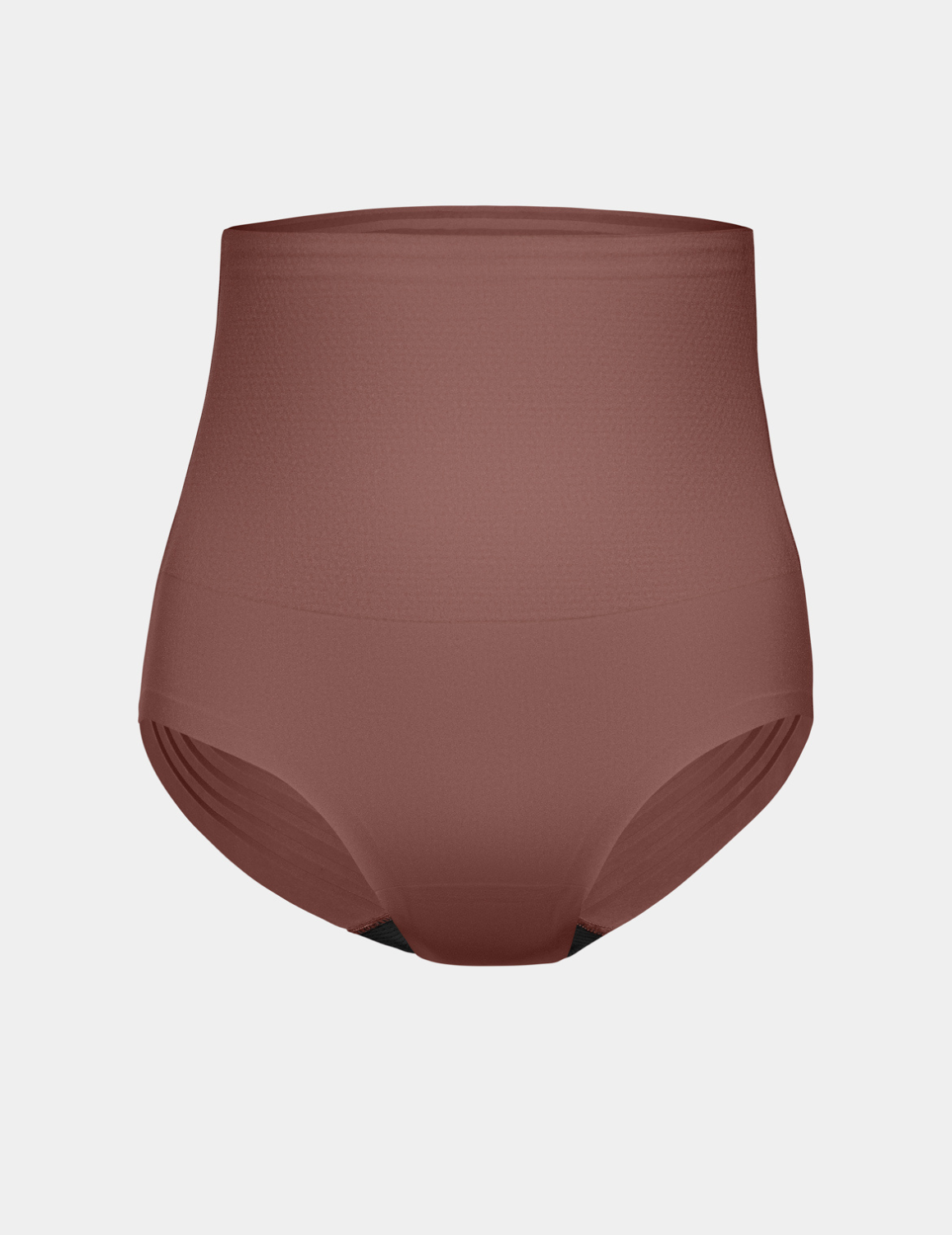 Shaper High Rise Briefs shown front-facing against a light gray background – Sola – view 5 of 12