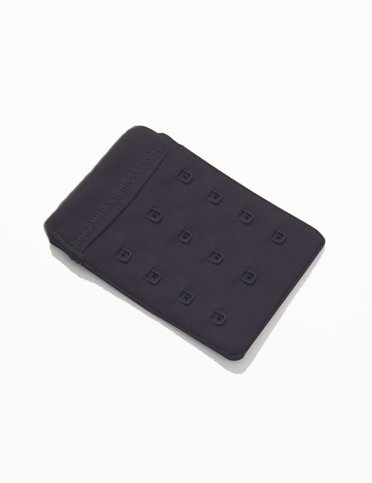 3-Hook Band Extender shown front-facing against a light gray background – Black – view 1 of 4