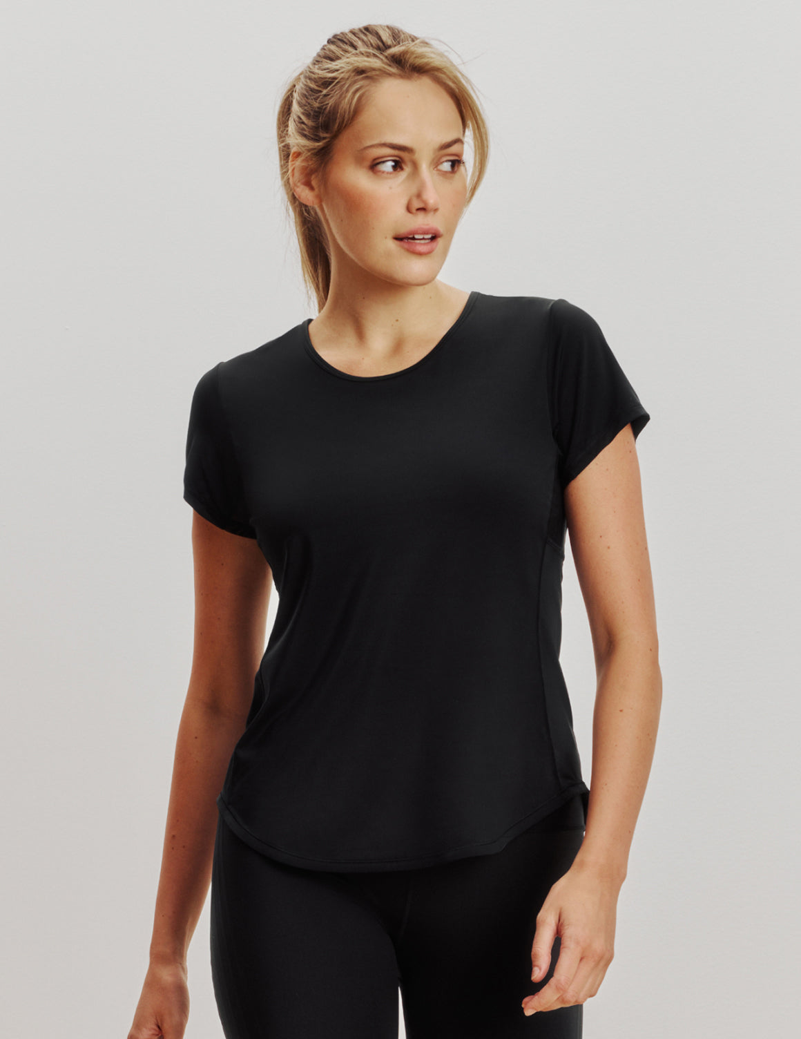 Momenta Active T-Shirt – Black – view 1 of 10