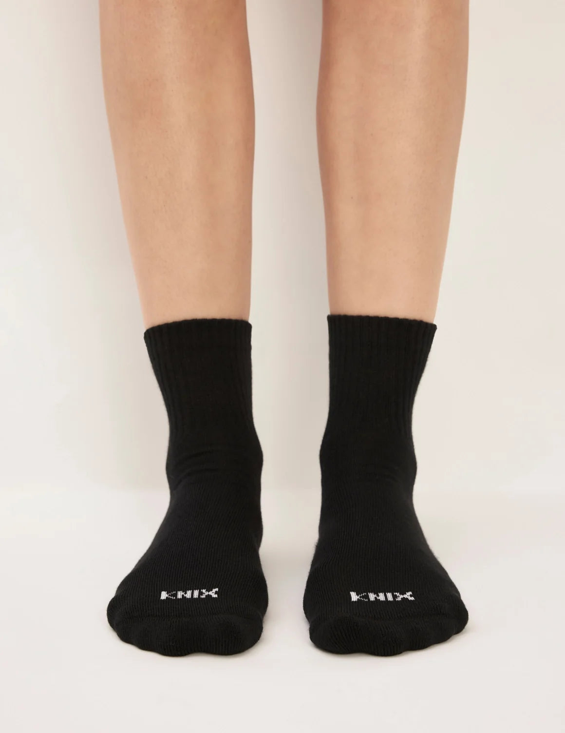 View of model wearing the 365 Ankle Socks – Black – view 1 of 6