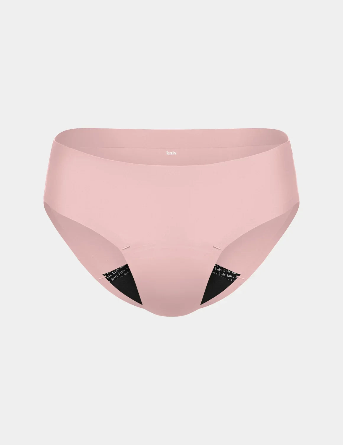 Leakproof UltraThin No-Show Bikini shown front-facing against a light gray background – Rose Water – view 11 of 47