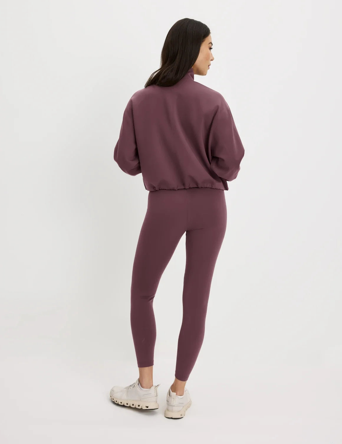 Back view of model wearing the CloudCut™ Legging highlighting the coverage and fit – Dahlia – view 6 of 14