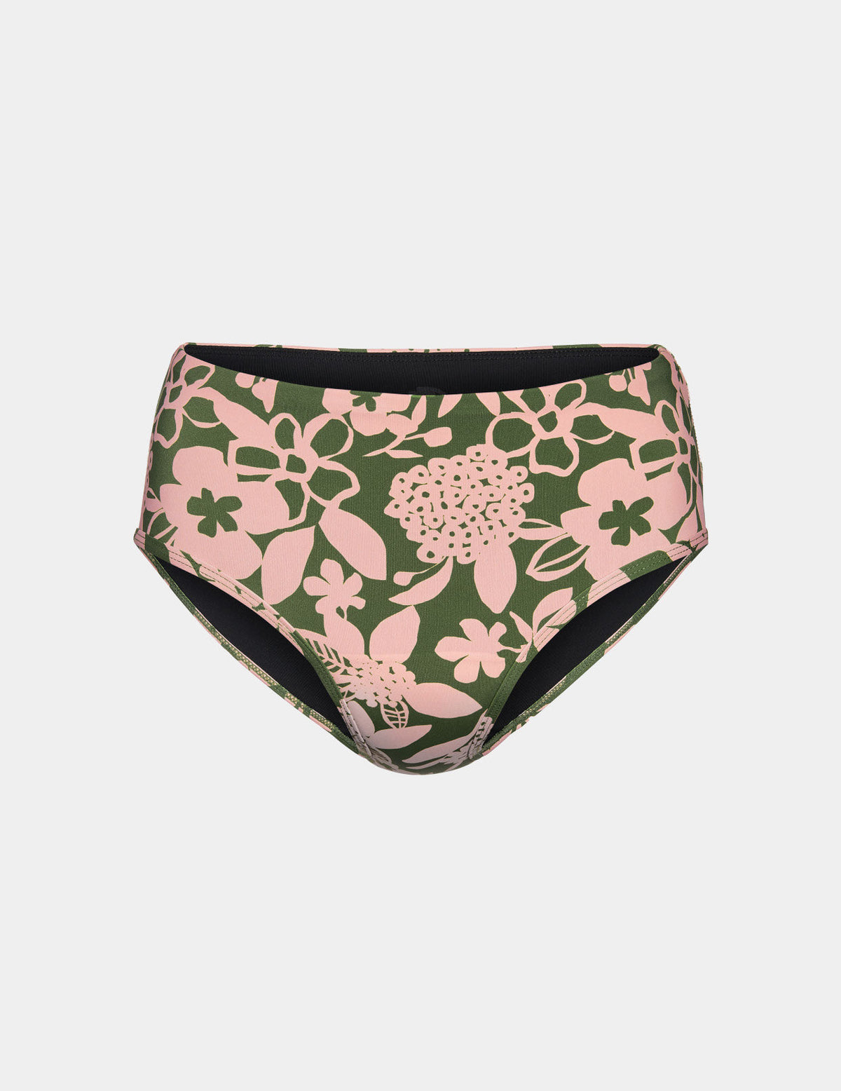 Teen Period Swim Full-Coverage Bikini Bottom shown front-facing against a light gray background – Tropical Punch – view 9 of 70