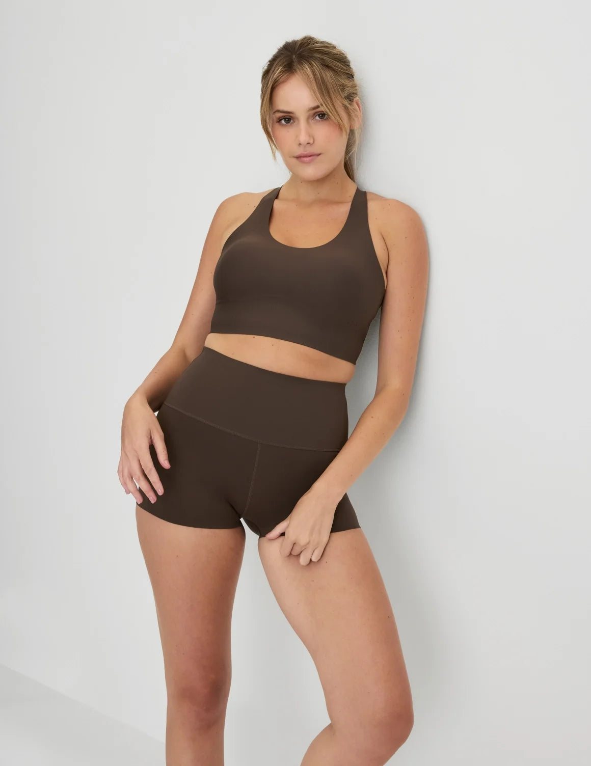 Front view of model highlighting the coverage and fit – Espresso – view 5 of 22