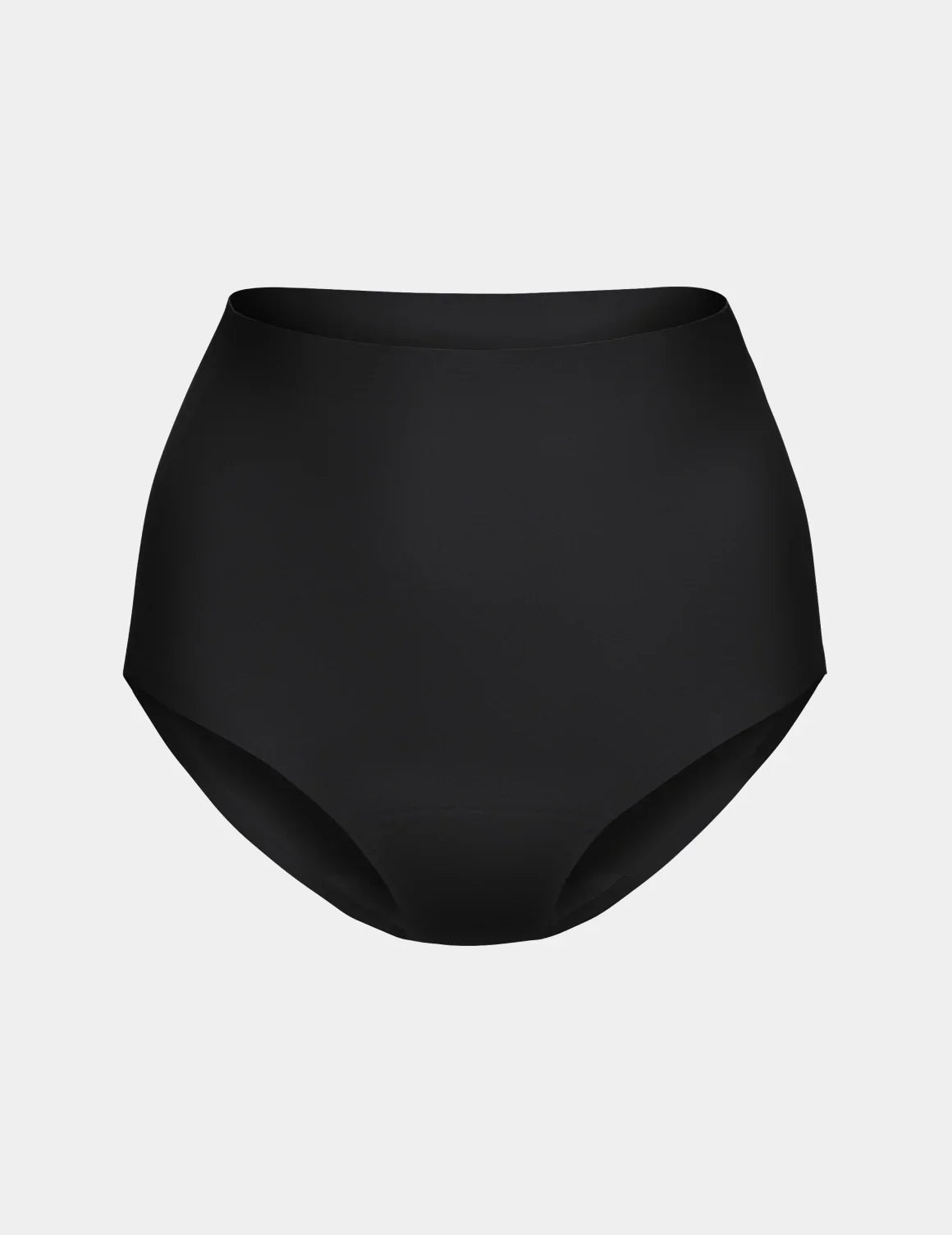 Light Leakproof No-Show High Rise shown front-facing against a light gray background – Black – view 2 of 20