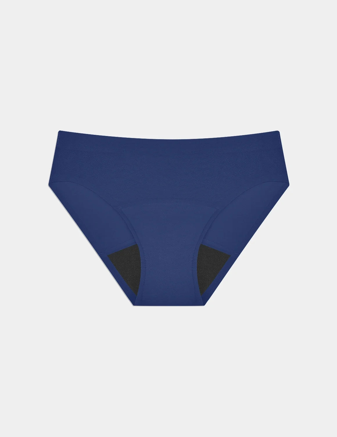 Teen Super Leakproof® No-Show Bikini shown front-facing against a light gray background – Night Sky – view 6 of 49