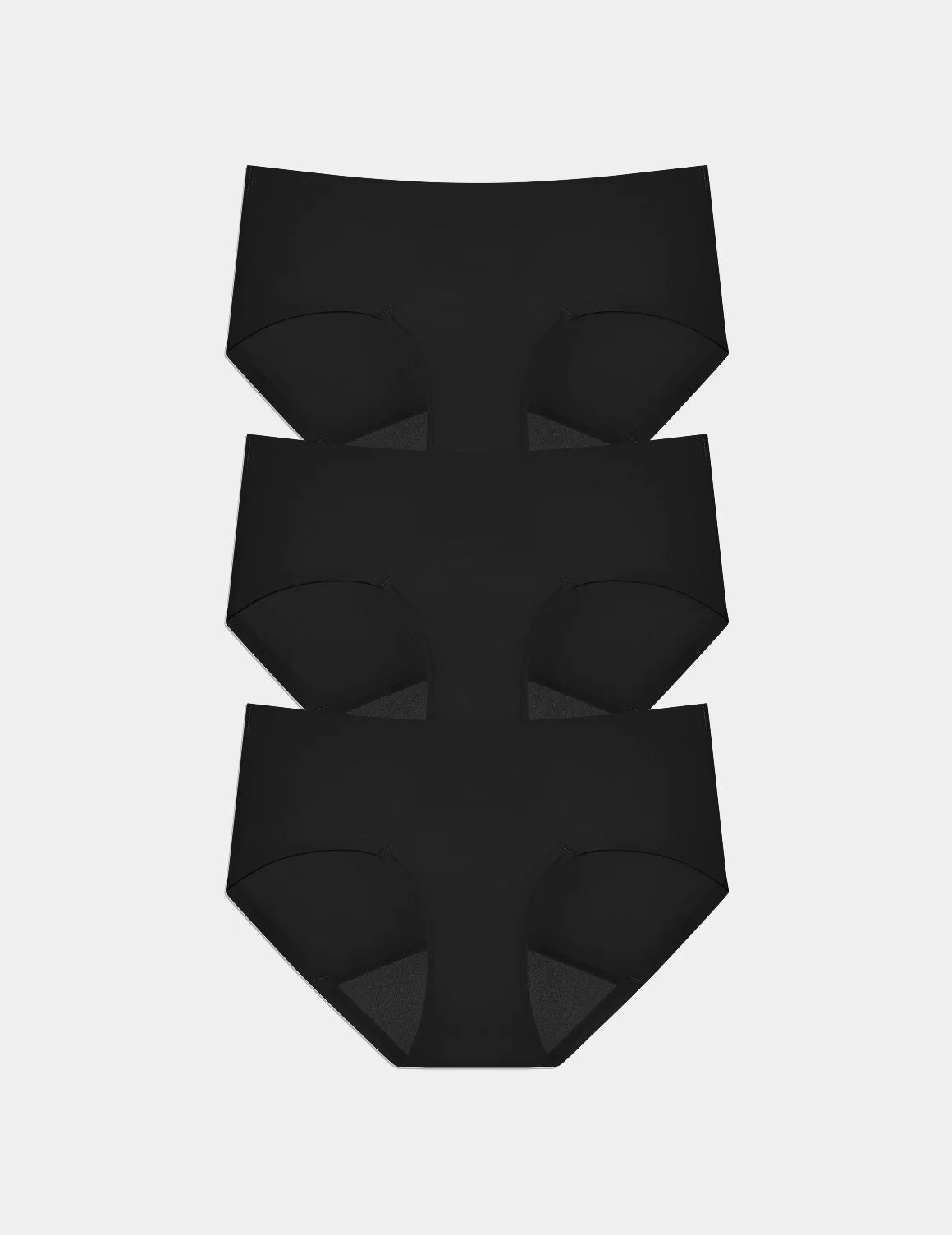 Teen Super Leakproof® No-Show Boyshort shown front-facing against a light gray background – Black – view 2 of 29