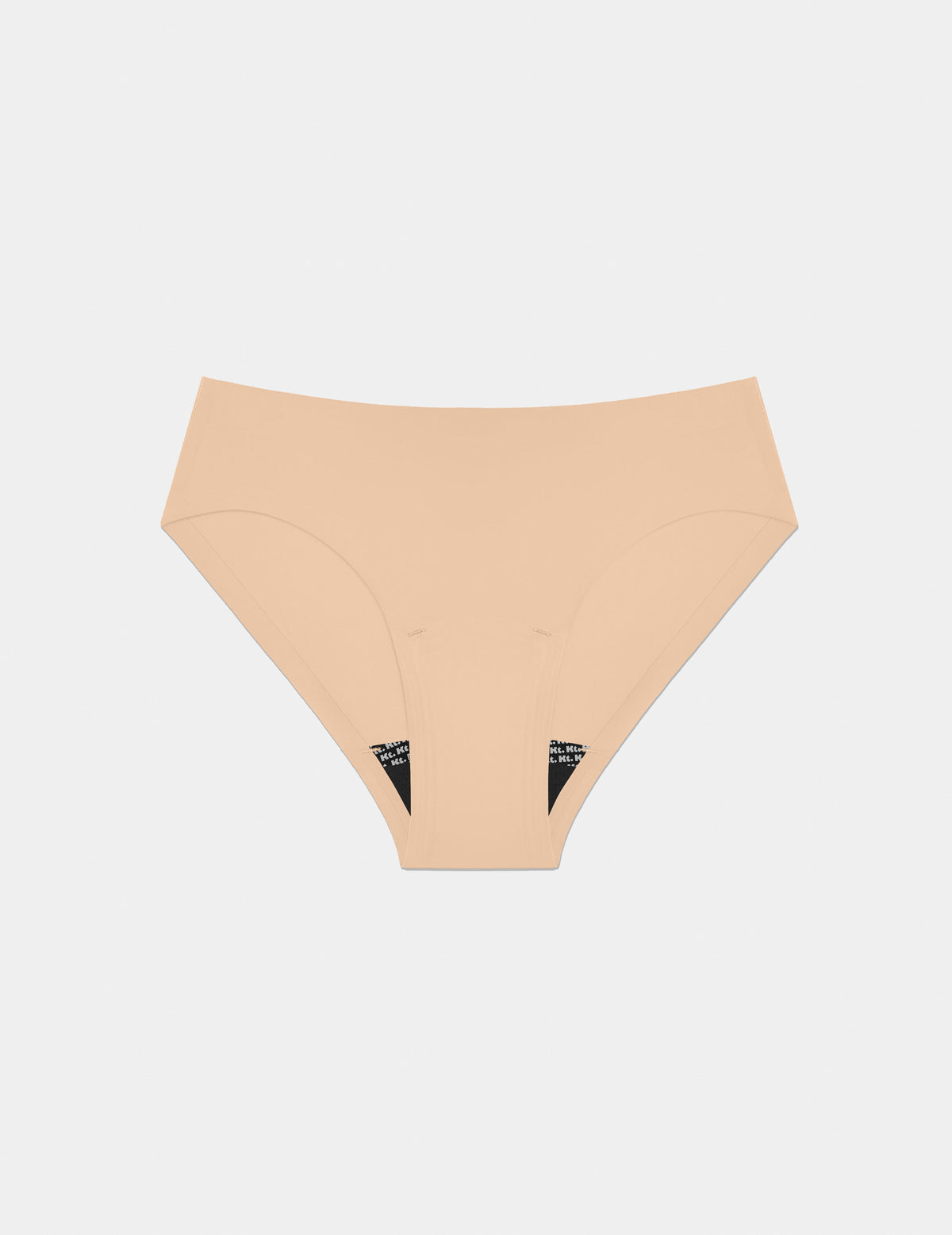 Teen StageProof™ Leakproof UltraThin Underwear shown front-facing against a light gray background – Warm Sand – view 6 of 13