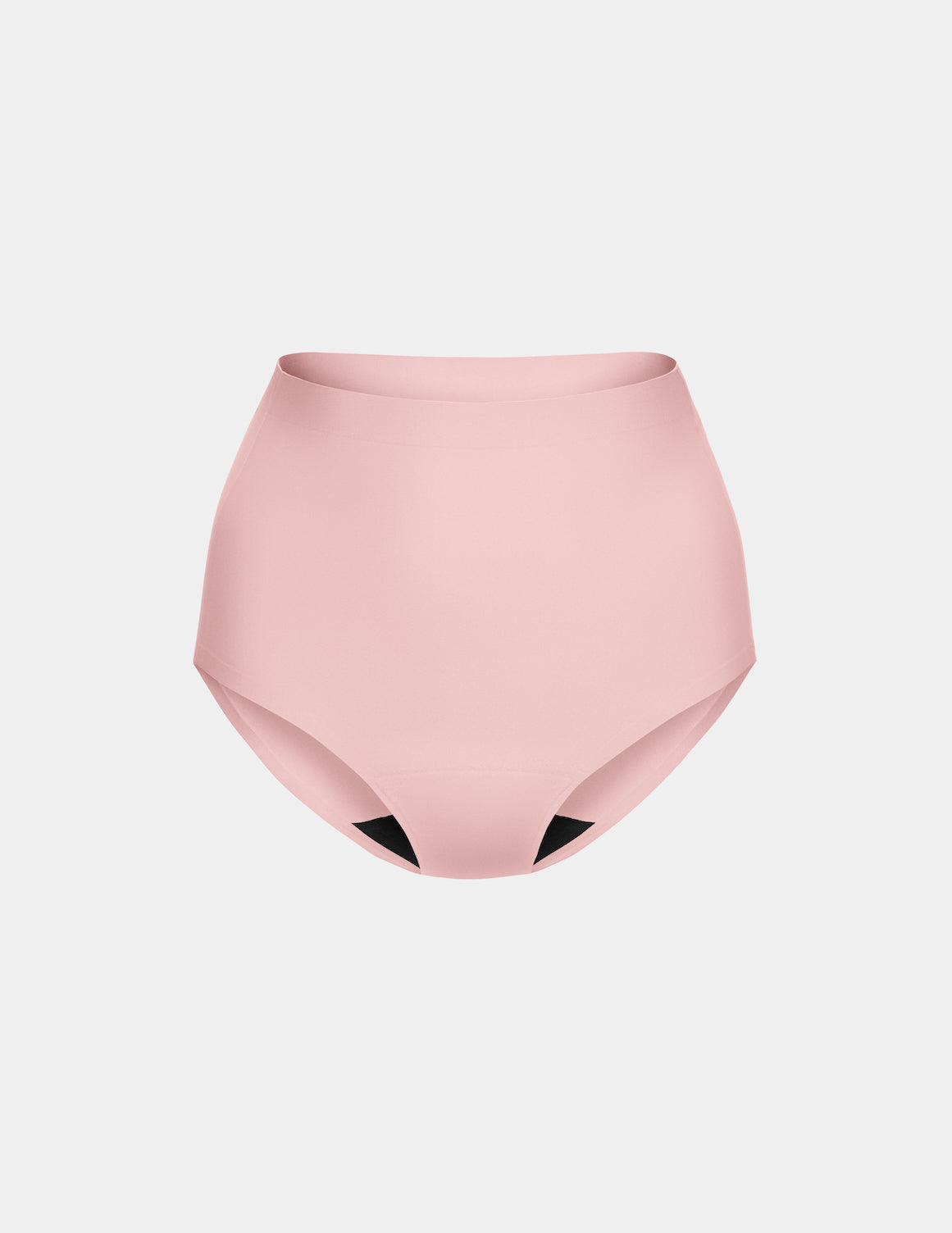 Light Leakproof No-Show High Rise shown front-facing against a light gray background – Rose Water – view 10 of 20