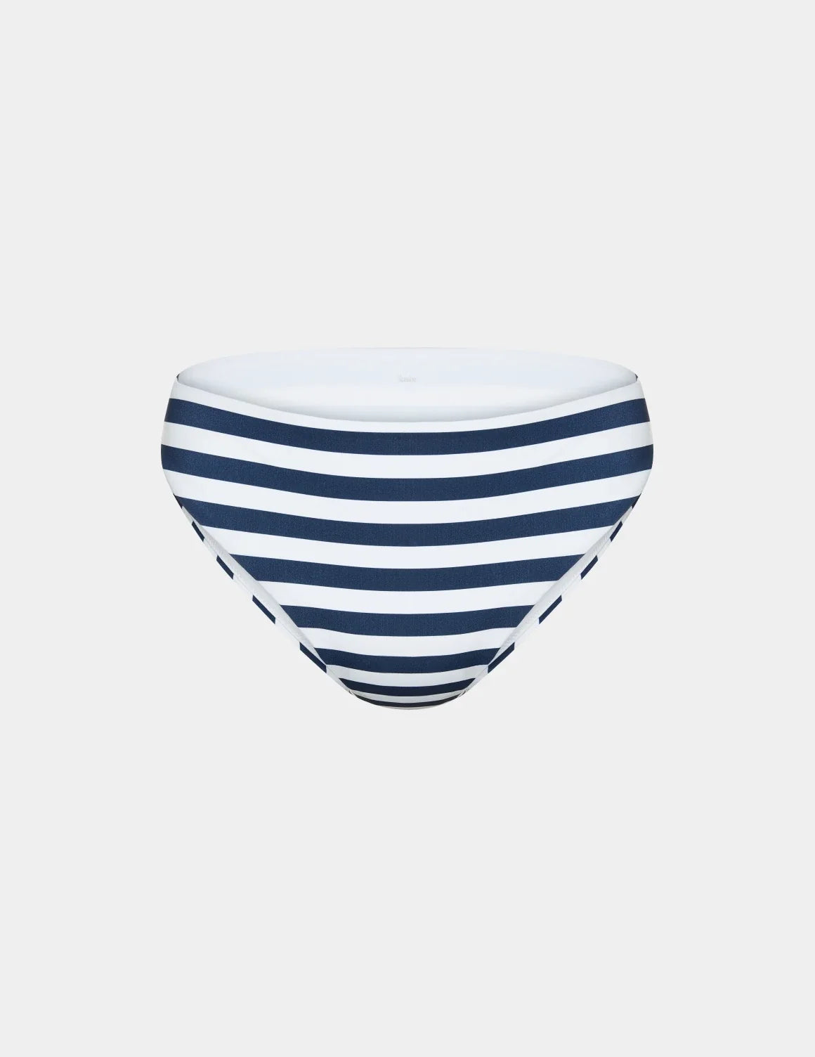 Sculpt Bikini Swim Bottom shown front-facing against a light gray background – Nautical Stripe – view 2 of 12