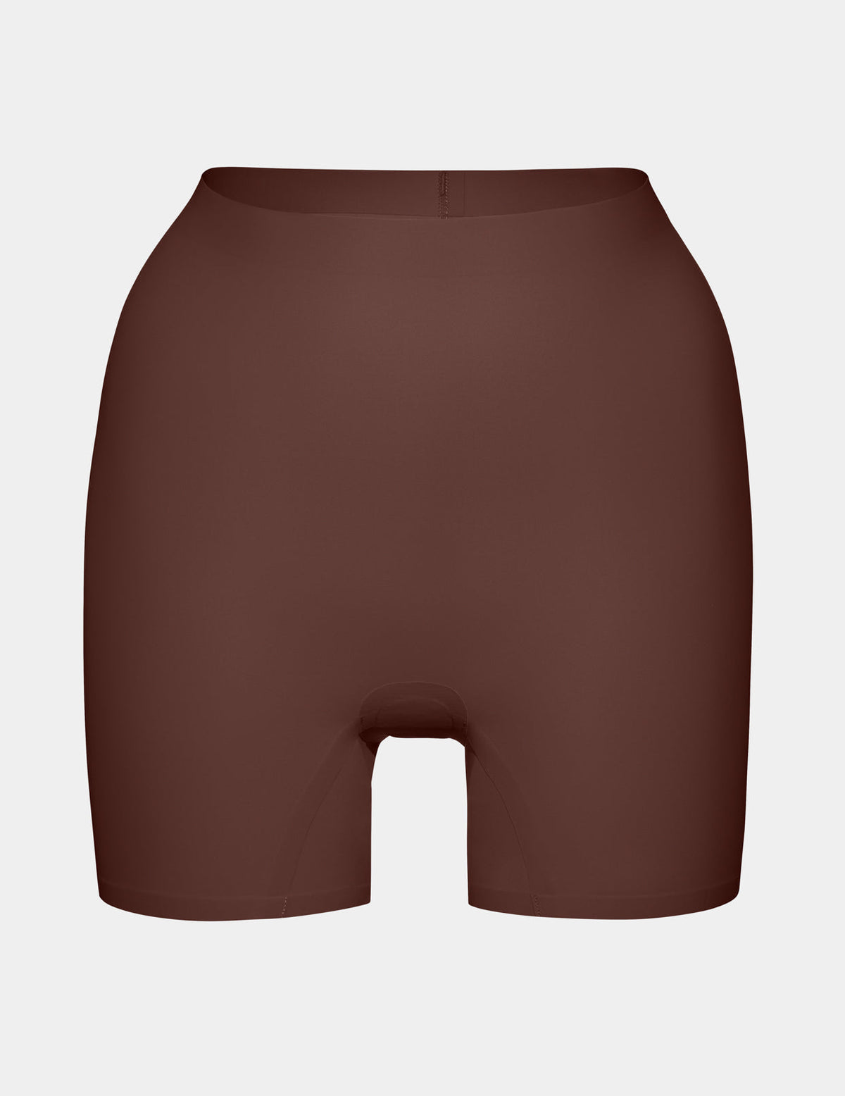 Shortie Thigh Saver® 4” shown front-facing against a light gray background – Sable – view 8 of 25