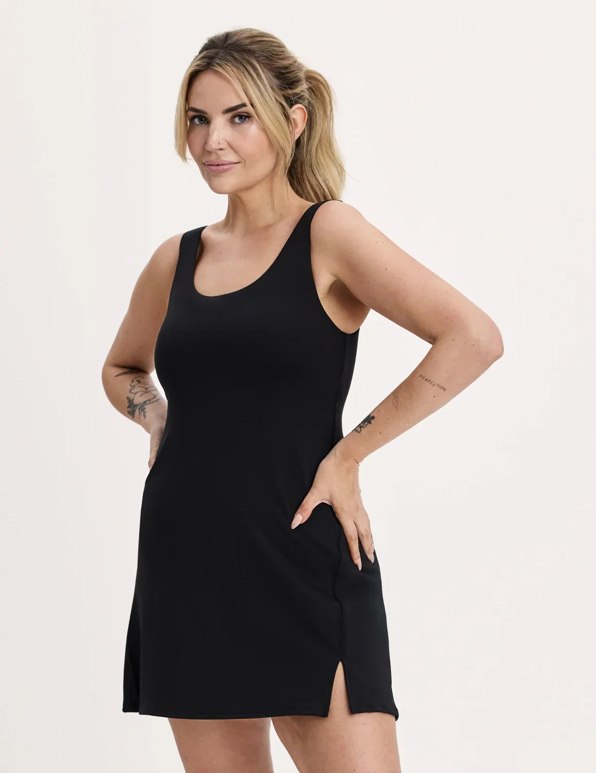 Crosscourt Dress – Black – view 11 of 22