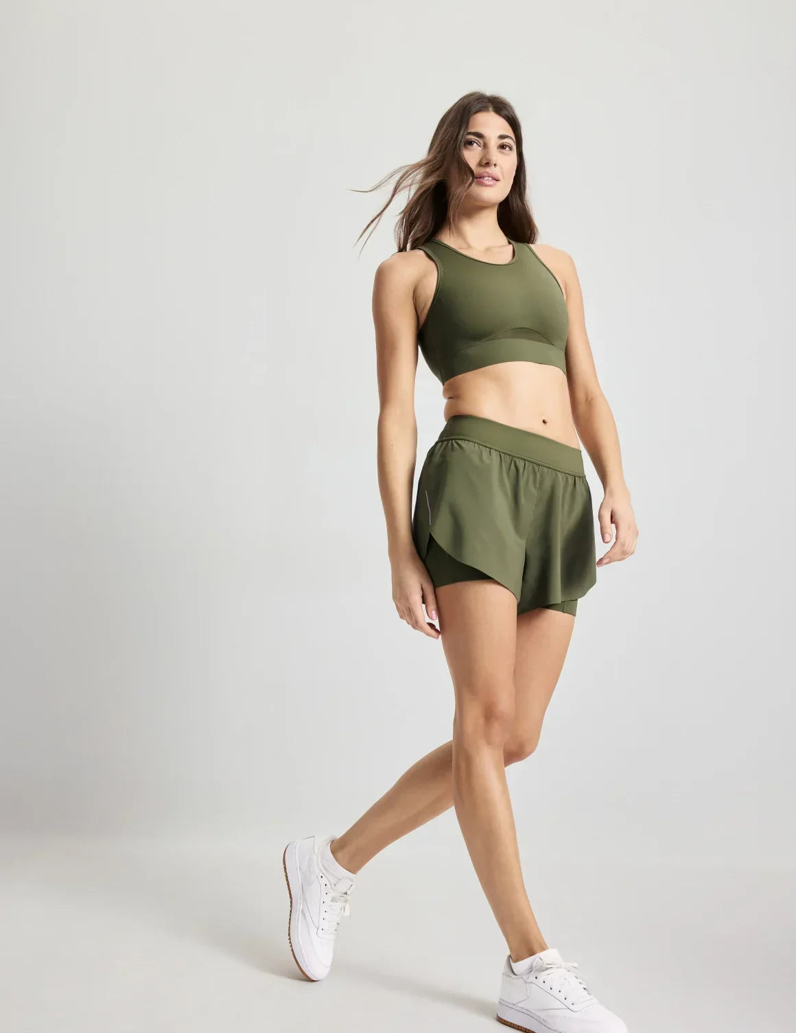 Pursuit Leakproof Training Short – Olive – view 2 of 16