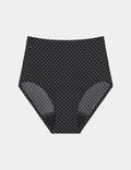 Black with White Polka Dot