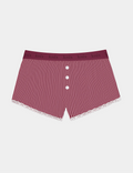 Mulberry/Pink Stripe