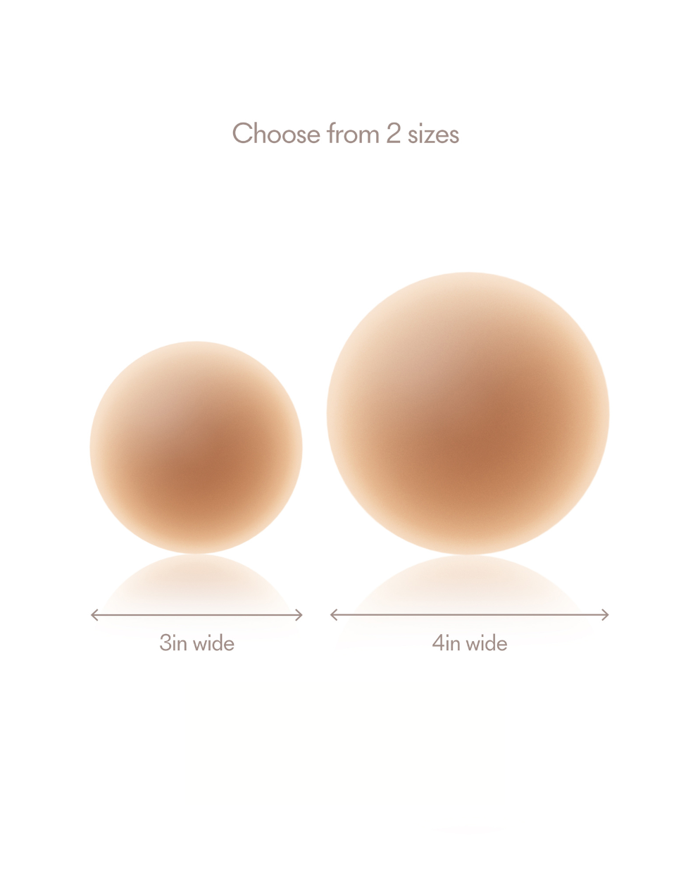 Choose from 2 size, 3inch wide or 4inch wide – No. 5 Soft Tan – view 8 of 15
