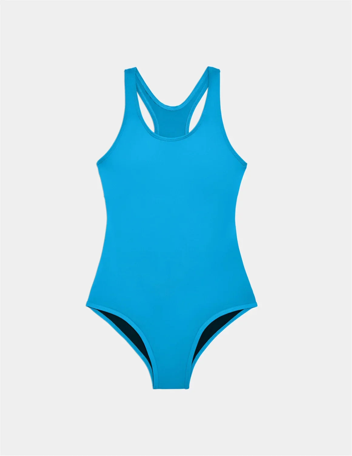 Teen Period Swim Sport One-Piece shown front-facing against a light gray background – Marina – view 7 of 62