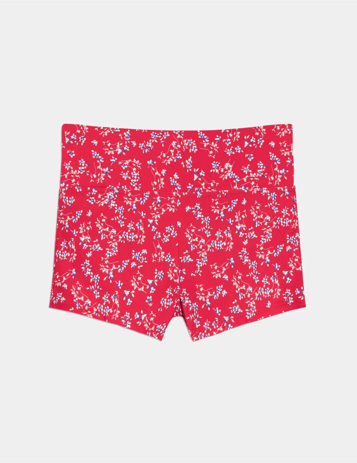 Teen Period Swim Short shown front-facing against a light gray background – Poppy Petal – view 9 of 60