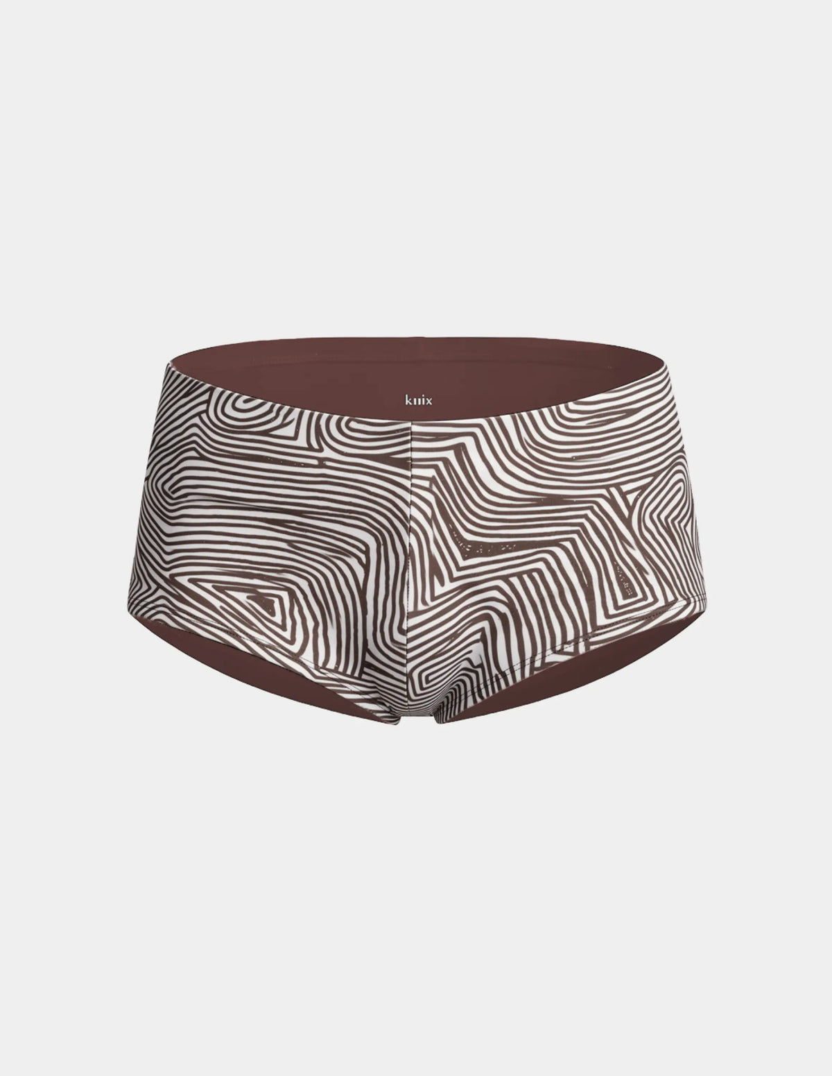 Sculpt Cheeky Low Rise Swim Bottom shown front-facing against a light gray background – Beach Fossil – view 6 of 12