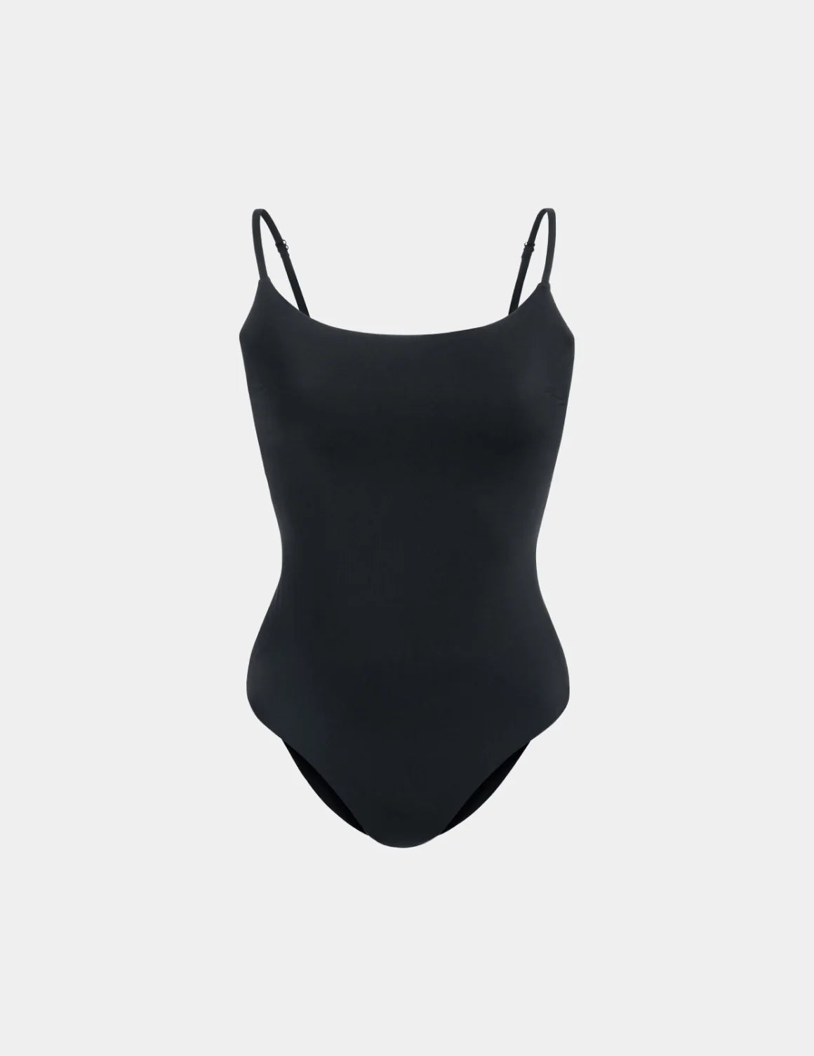 Sculpt Classic One Piece Swimsuit shown front-facing against a light gray background – Black – view 2 of 3