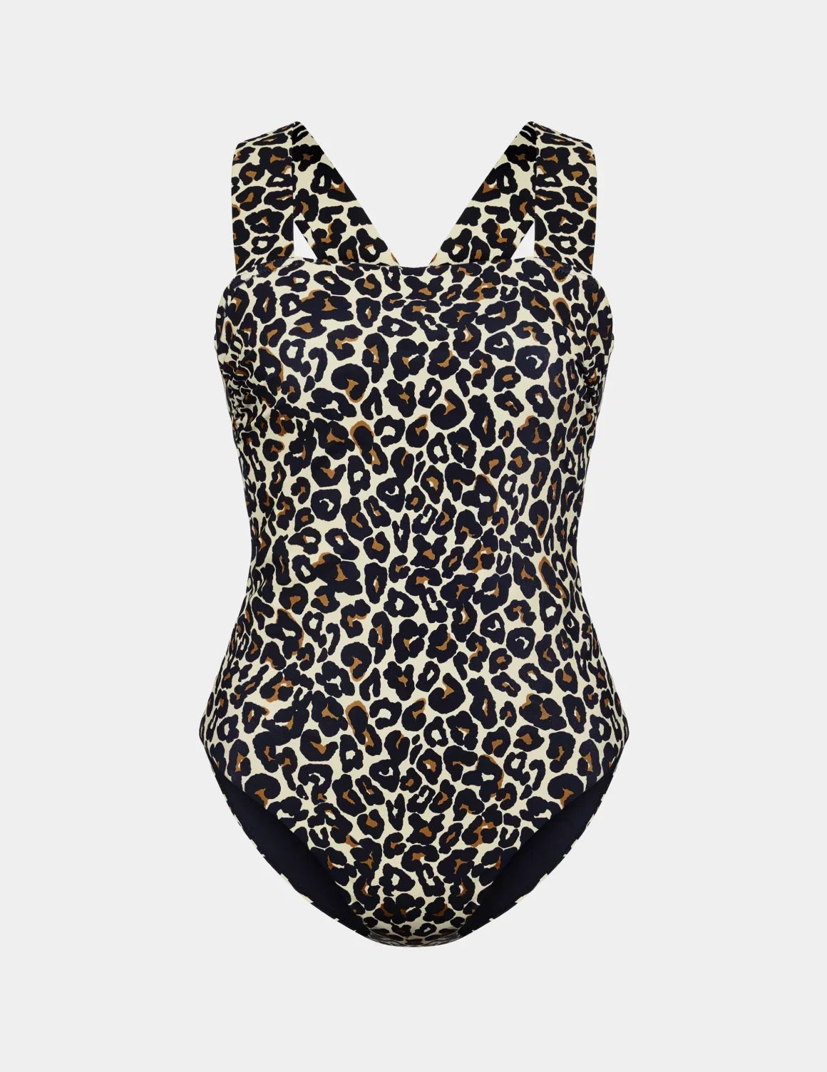 Sleek Sculpt One Piece Swimsuit shown front-facing against a light gray background – Wild Cat – view 5 of 13