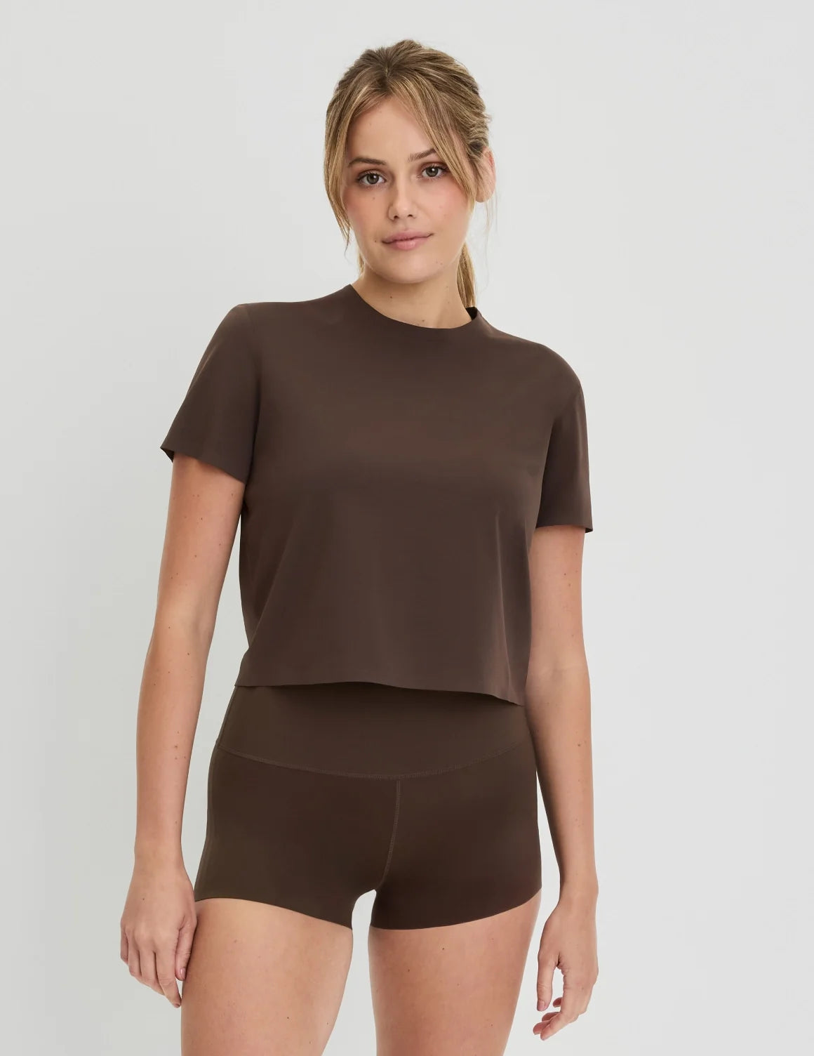 Front view of model highlighting the coverage and fit – Espresso – view 5 of 28