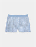 Blue Stripe Polka Dot
