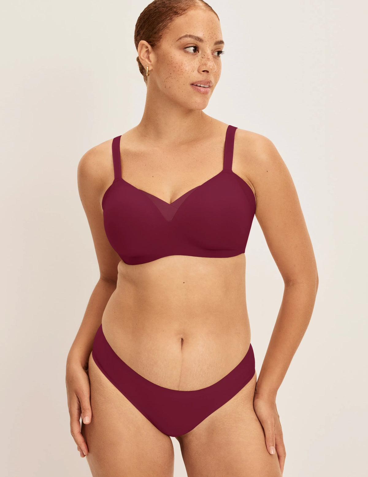 Shape & Smooth Bra – Mulberry – view 3 of 24